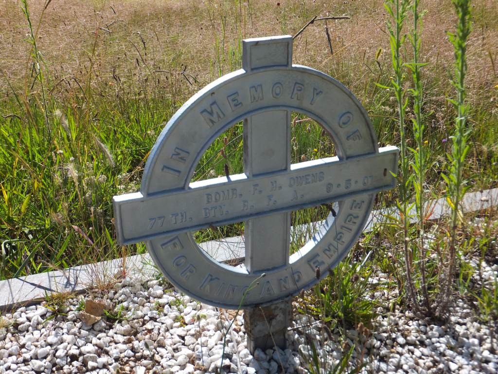 Fouriesburg British grave